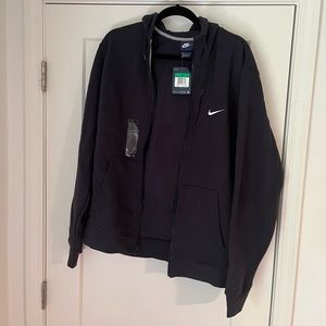 Nike Navy Blue Zip-up Hoodie